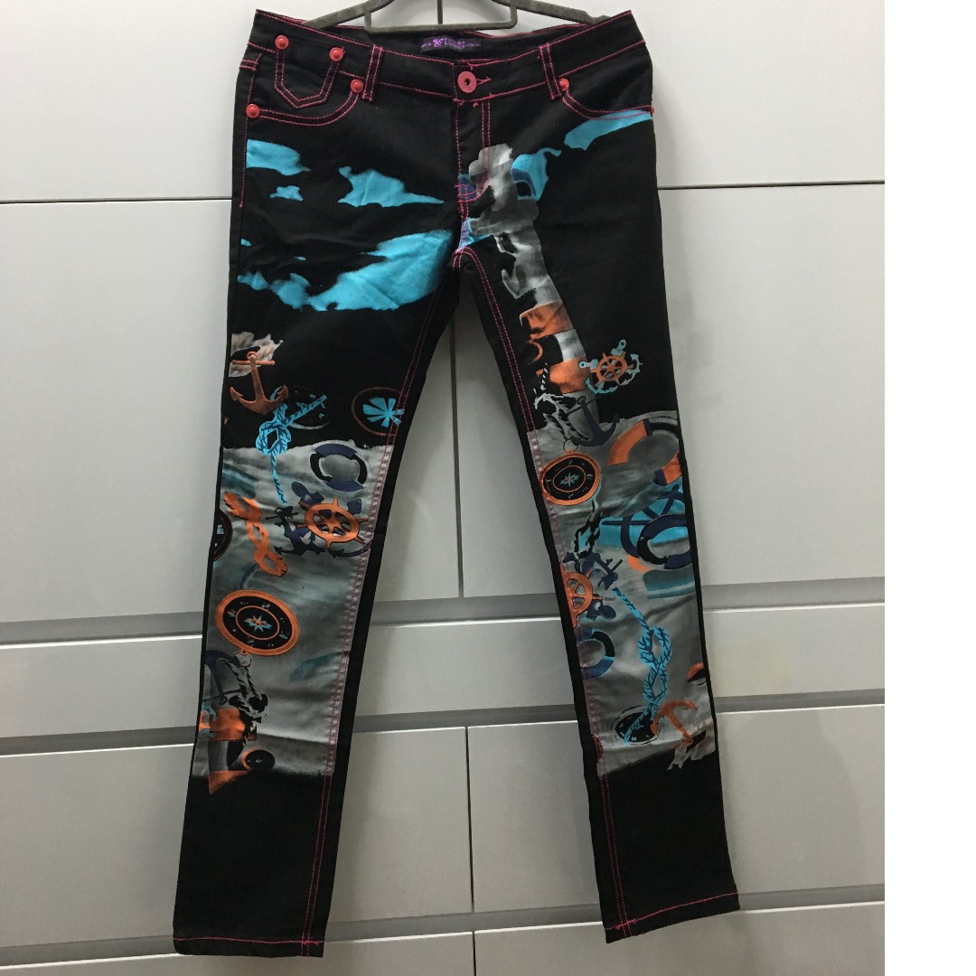 jeans print design