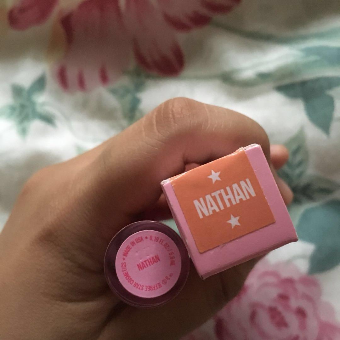 Jeffree Star Cosmetics Velour Liquid Lipstick Nathan Free Shipping Health Beauty Makeup On Carousell