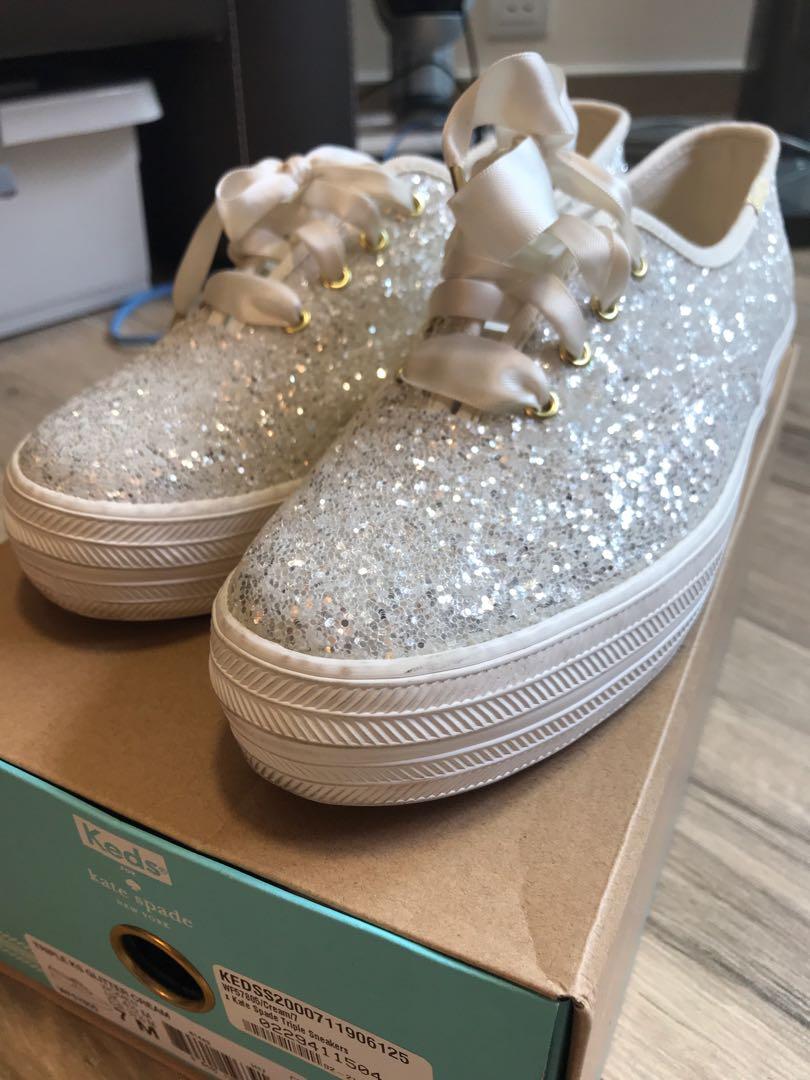cream keds