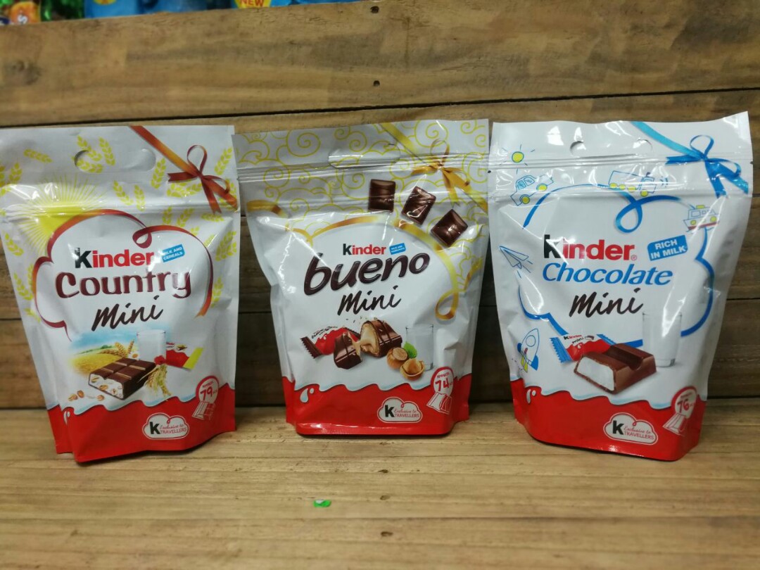 KINDER MINI BUENO CHOCOLATE 108GR