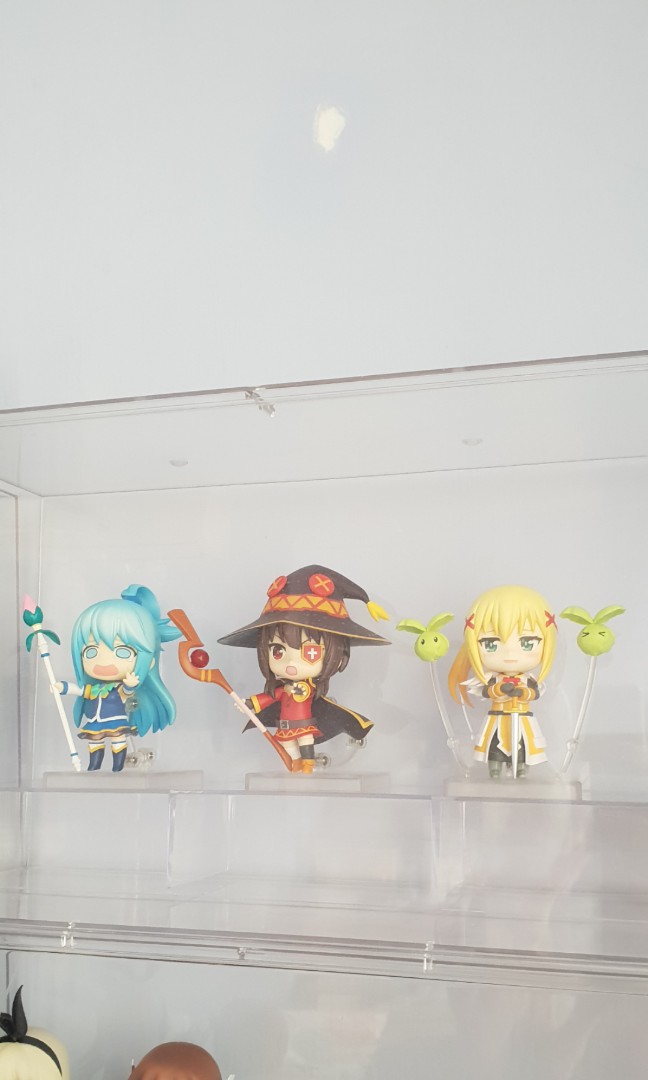 Konosuba Nendoroid Set Toys Games Bricks Figurines On Carousell New good smile company konosuba nendoroids darkness, megumin and aqua set f/s. konosuba nendoroid set toys games