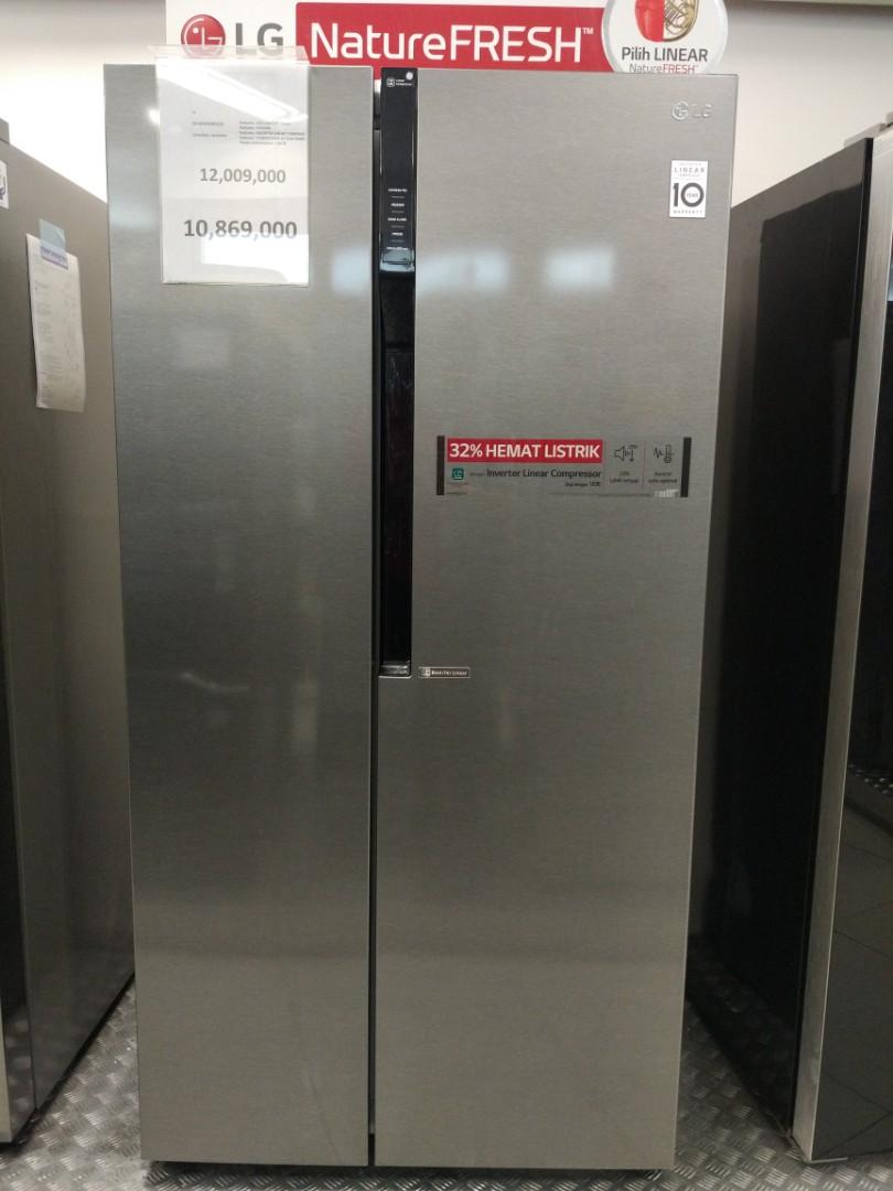Kulkas Lg Tipe Side By Side Gc B247kqdv Sl Promo Kredit Gratis 1x Cicilan Tanpa Cc Elektronik Lainnya Di Carousell
