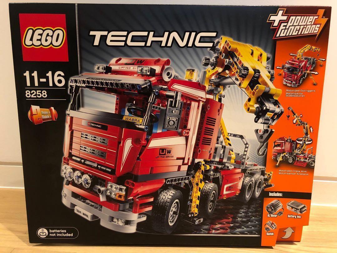 lego crane truck 8258