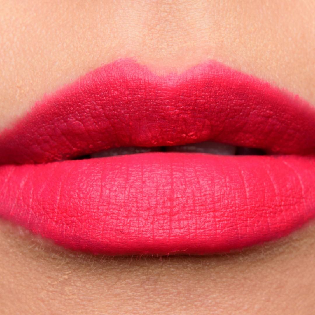 mac retro matte relentlessly red