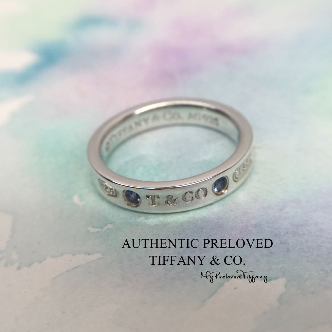 Tiffany 1837 sale ring sapphire