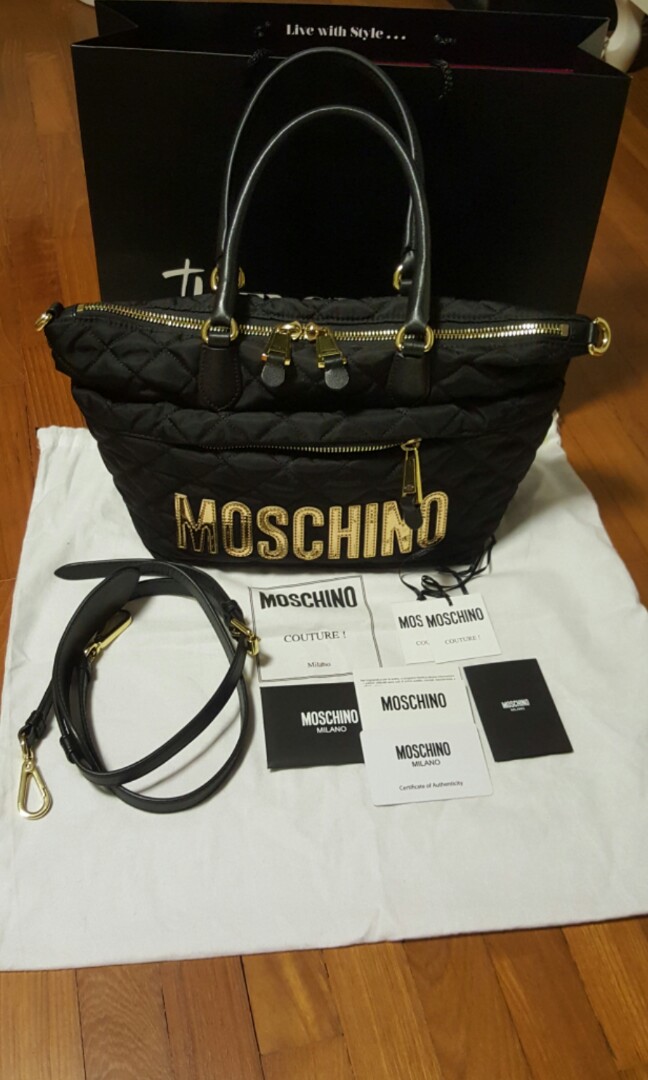 moschino tote
