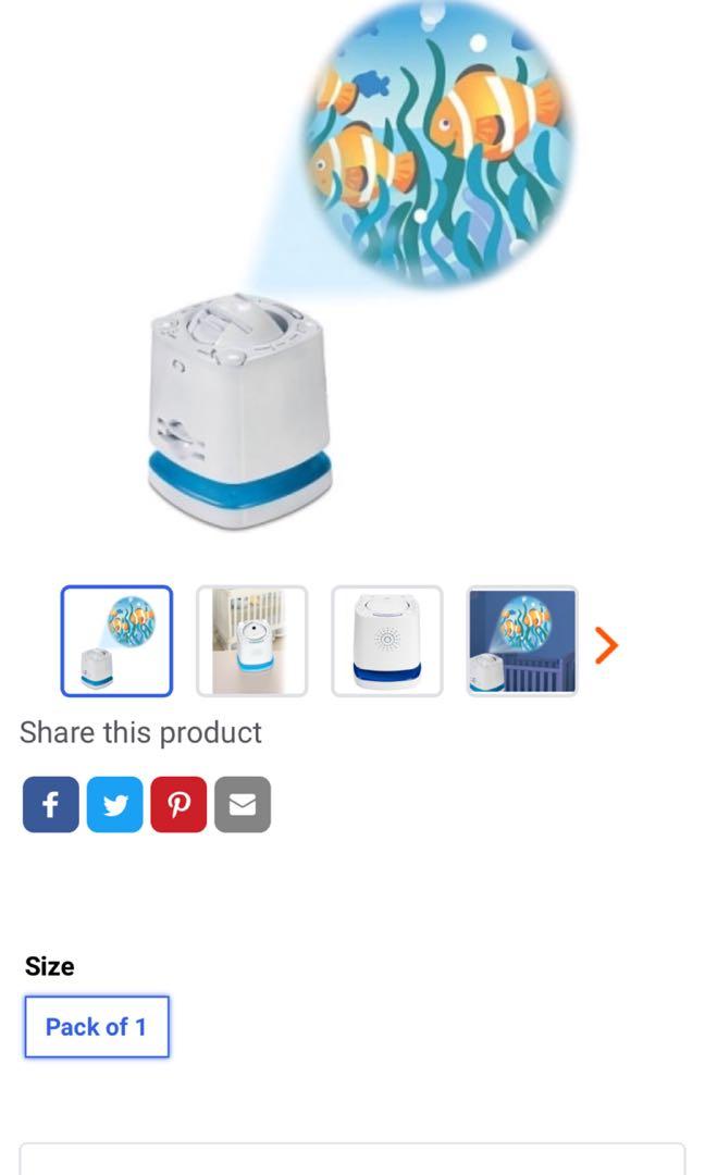 Munchkin Nursery Projector Sound System Babies Kids Infant Playtime On Carousell