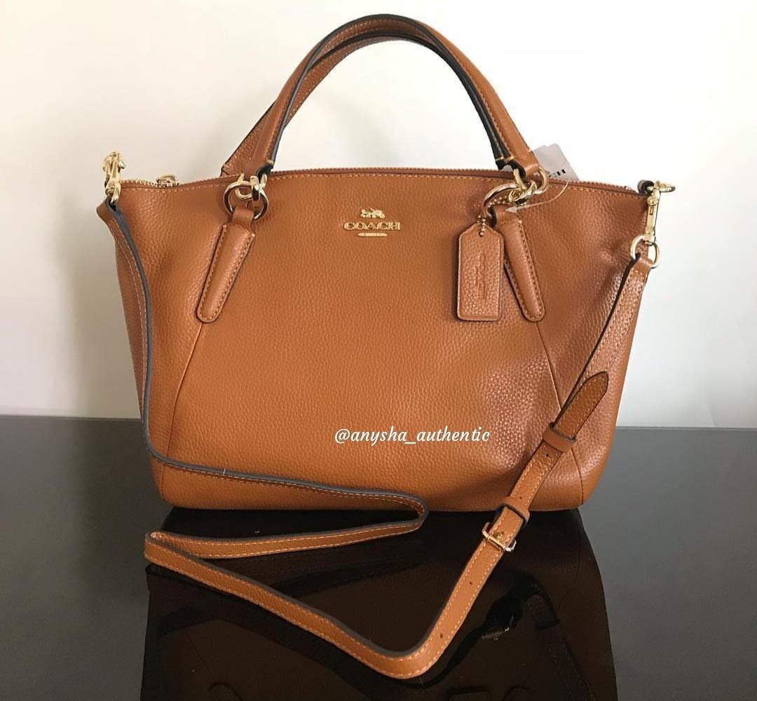 NEW Coach Small Kelsey Authentic, Barang Mewah, Tas & Dompet di Carousell