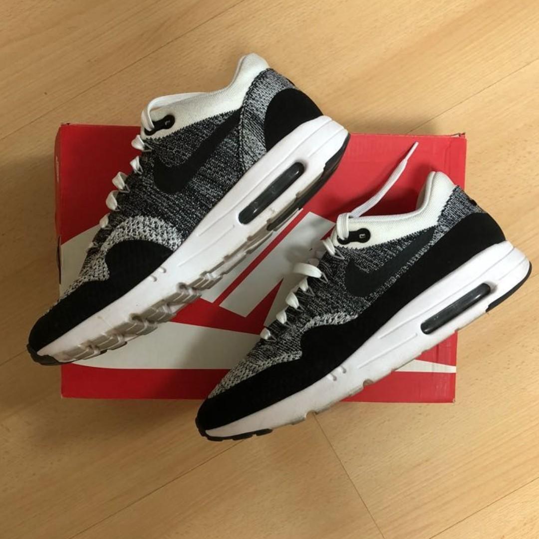 nike air max 1 ultra flyknit oreo