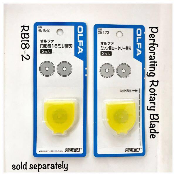 OLFA Ratchet Rotary Circle Cutter (186B/CMP3) includes 2 spare blades