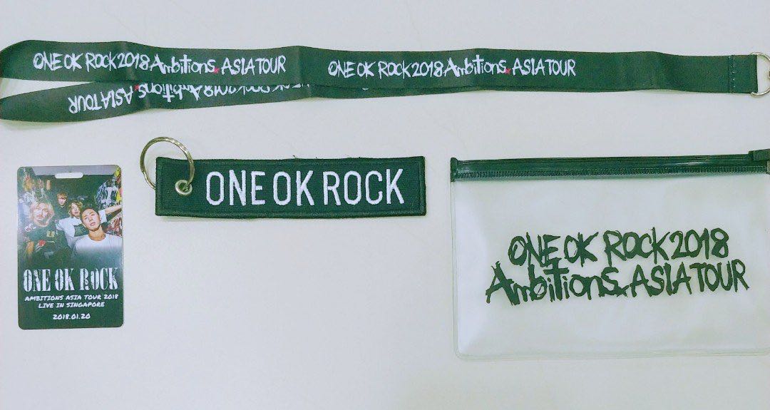 One Ok Rock Limited Edition Merchandise Entertainment Events Concerts On Carousell