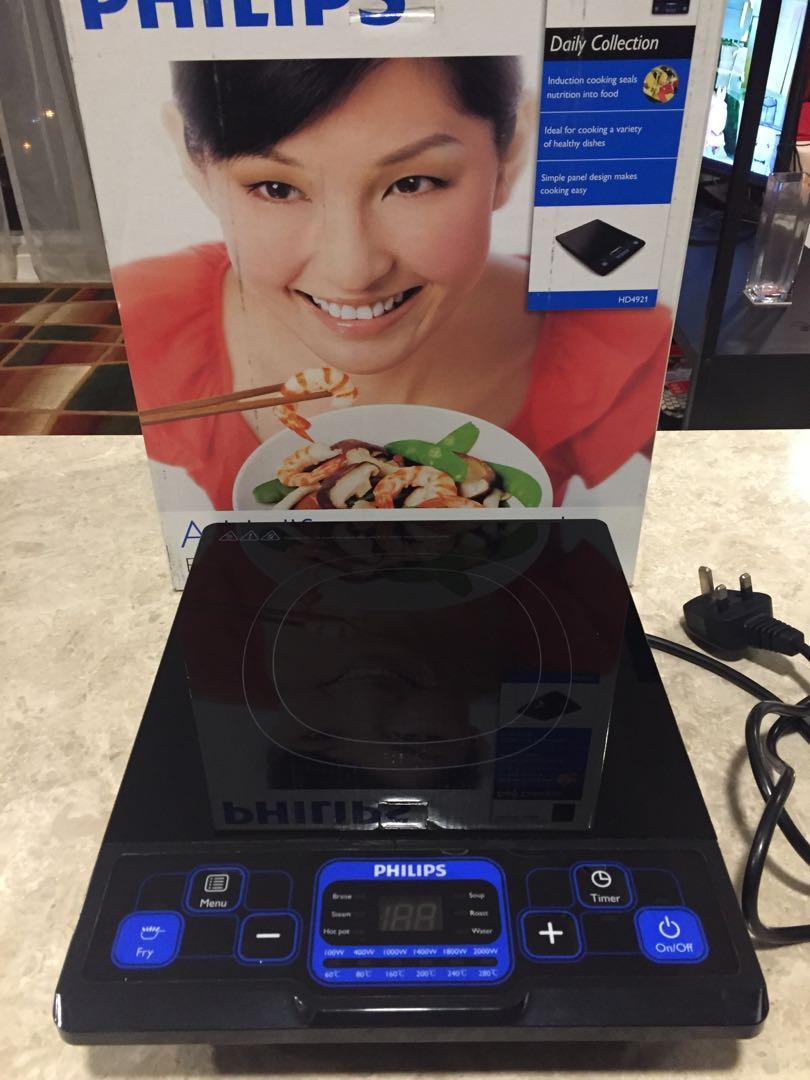 Philips Induction Cooker, TV & Home Appliances, Kitchen Appliances