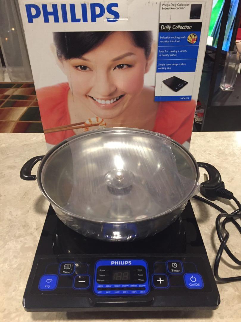 Philips Induction Cooker, TV & Home Appliances, Kitchen Appliances