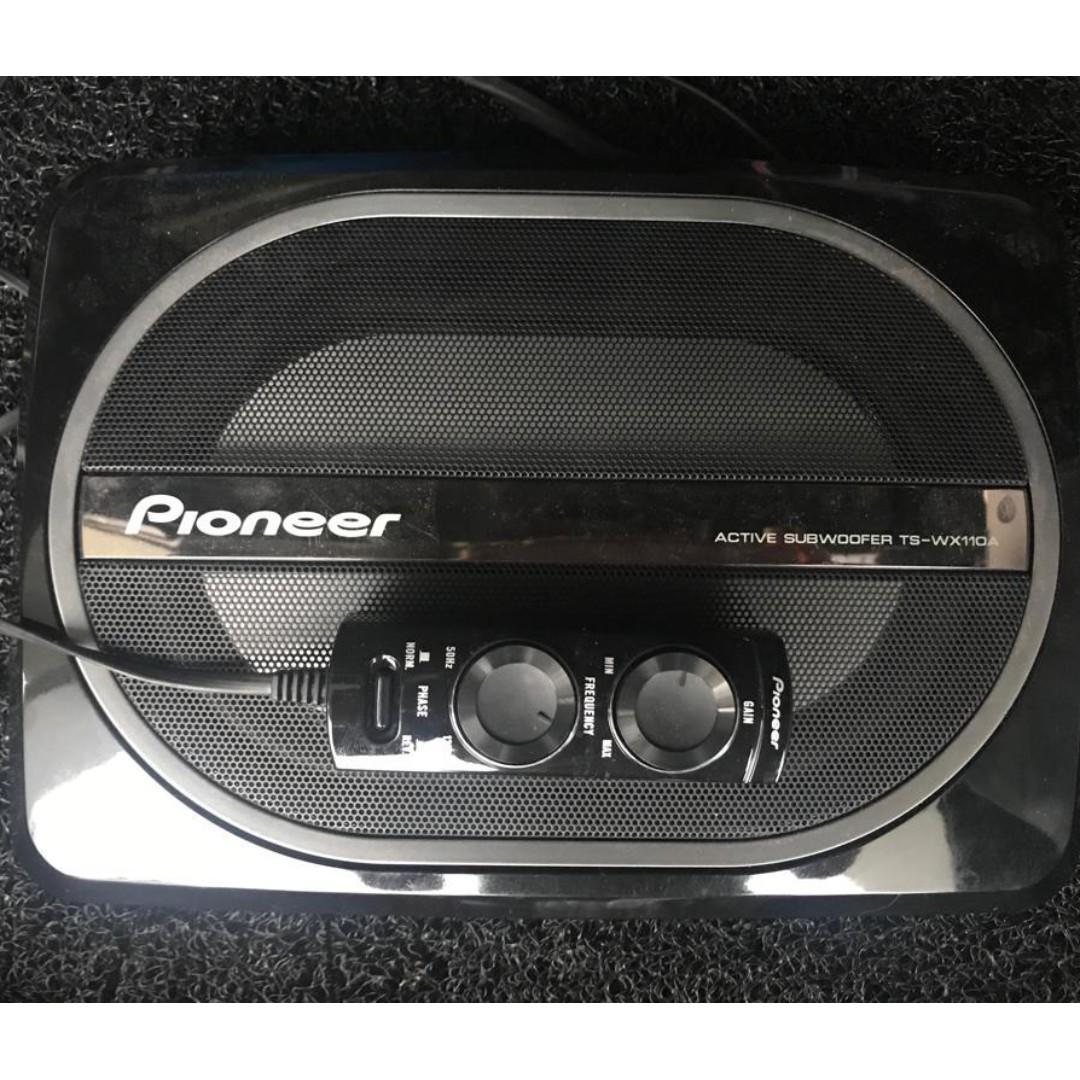 Pioneer Under Seat Woofer, Car Accessories, Electronics & Lights on Carousell