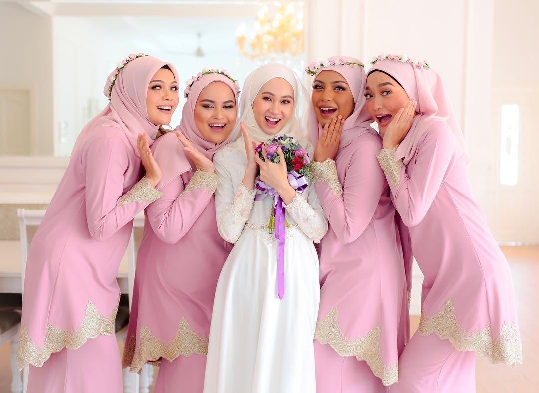 Baju bridesmaid lace clearance