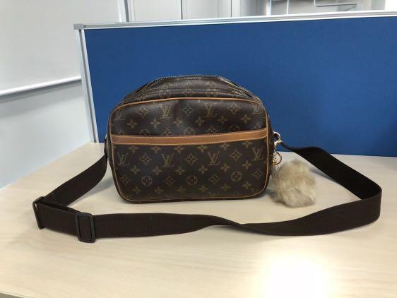 Preloved Lv Monogram Canvas Reporter Pm Women S Fashion Bags Wallets On Carousell