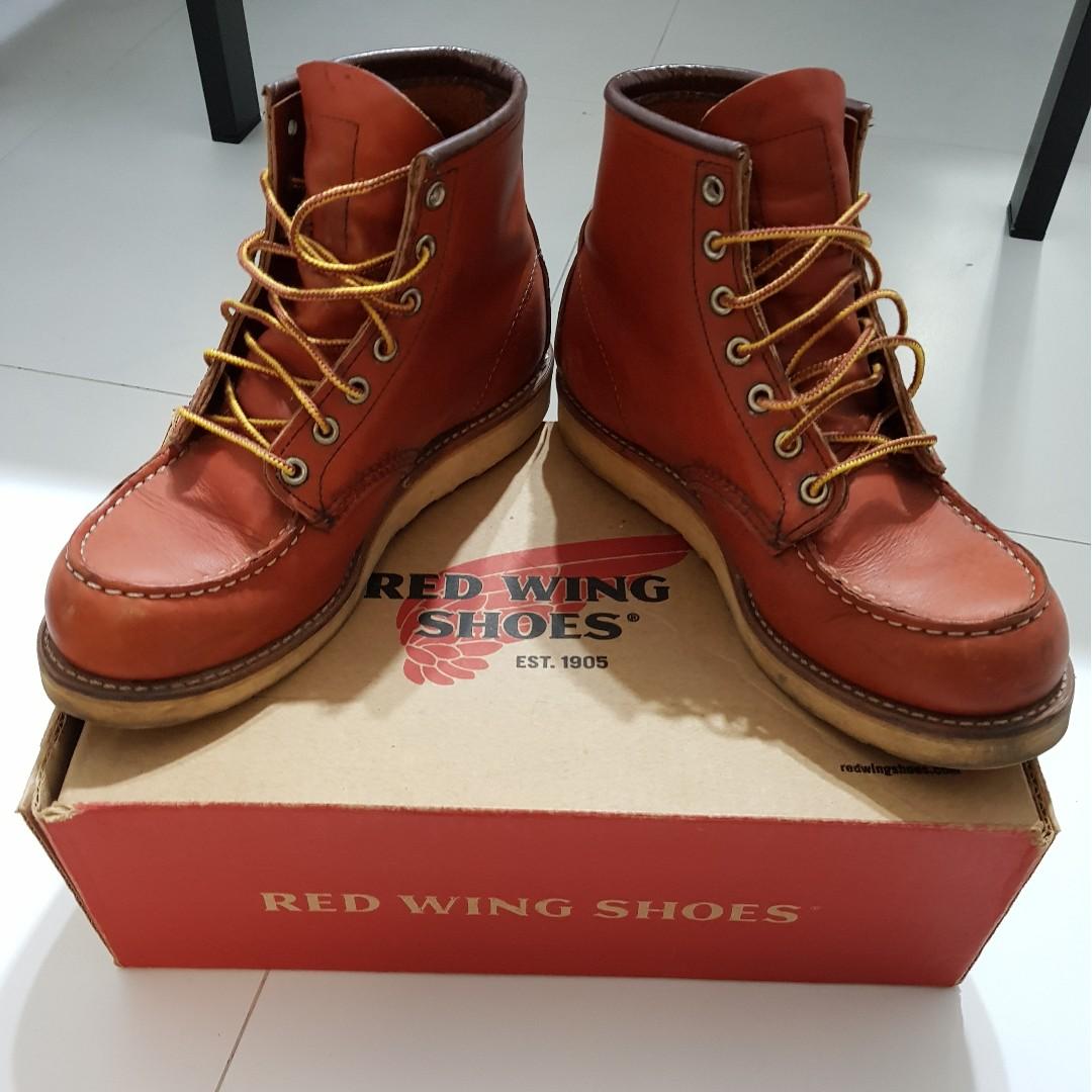 Red wing 2024 boots 8131