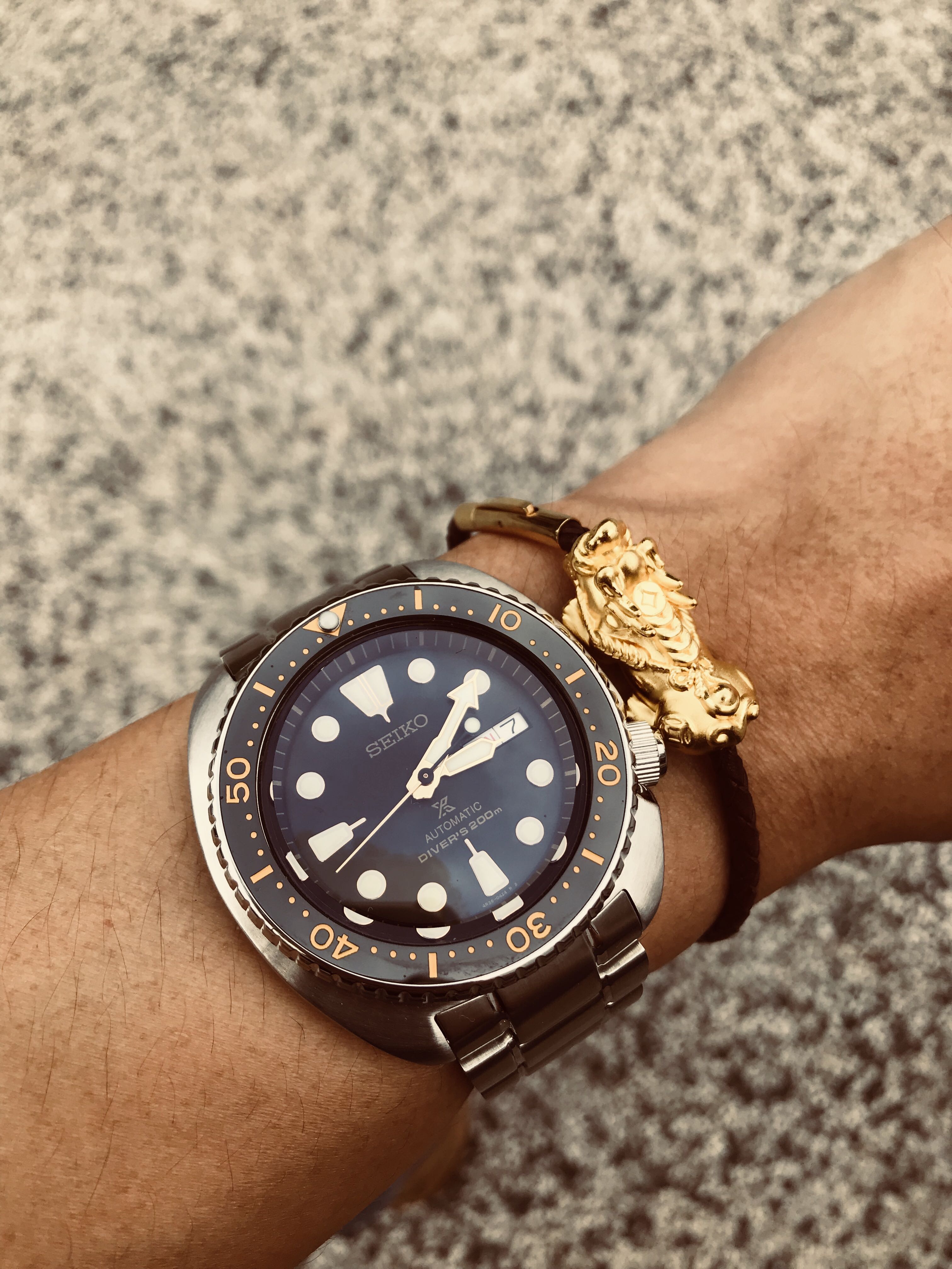 Seiko best sale turtle hands