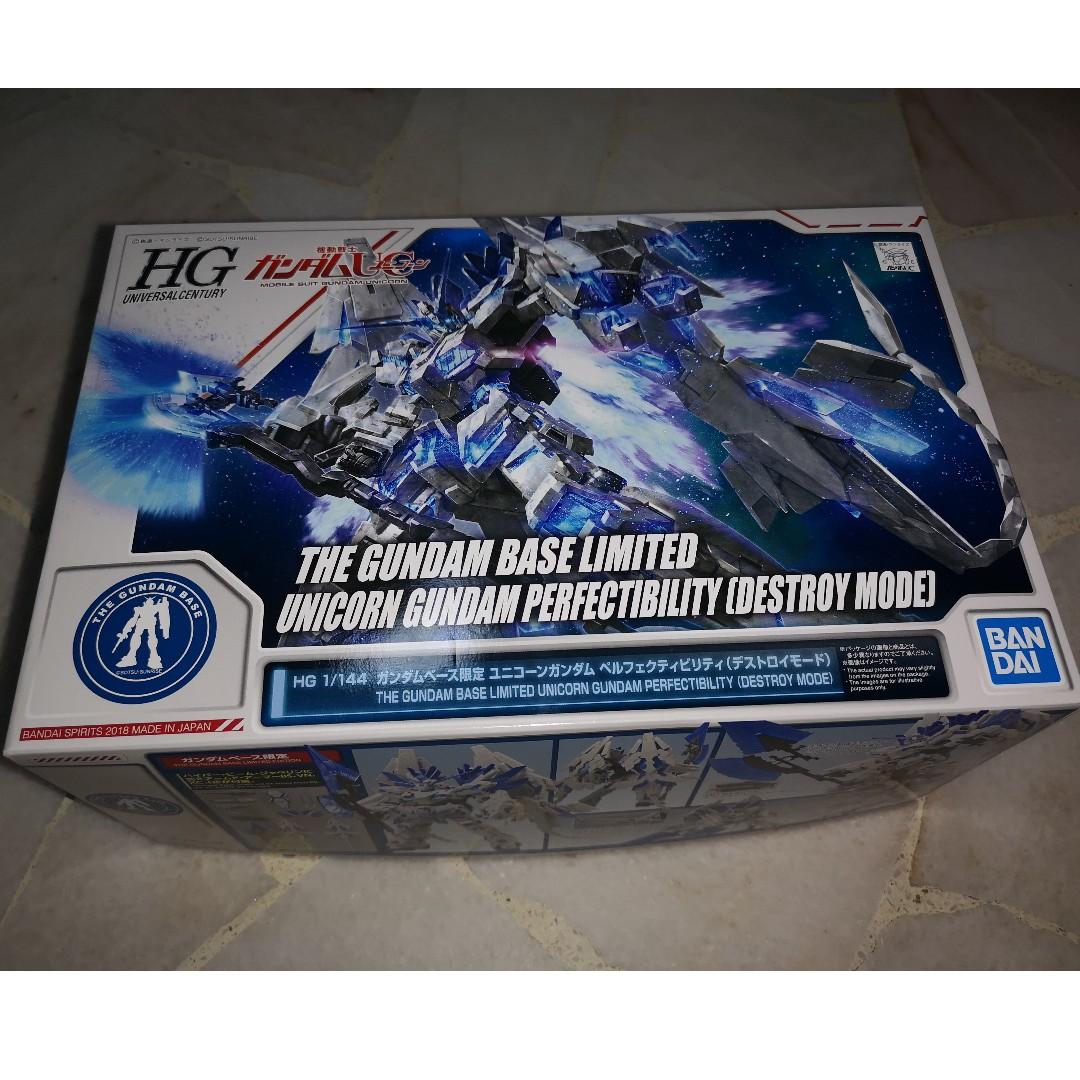 Selling Hg 1 144 Perfectibility Unicorn Gundam Destroy Mode