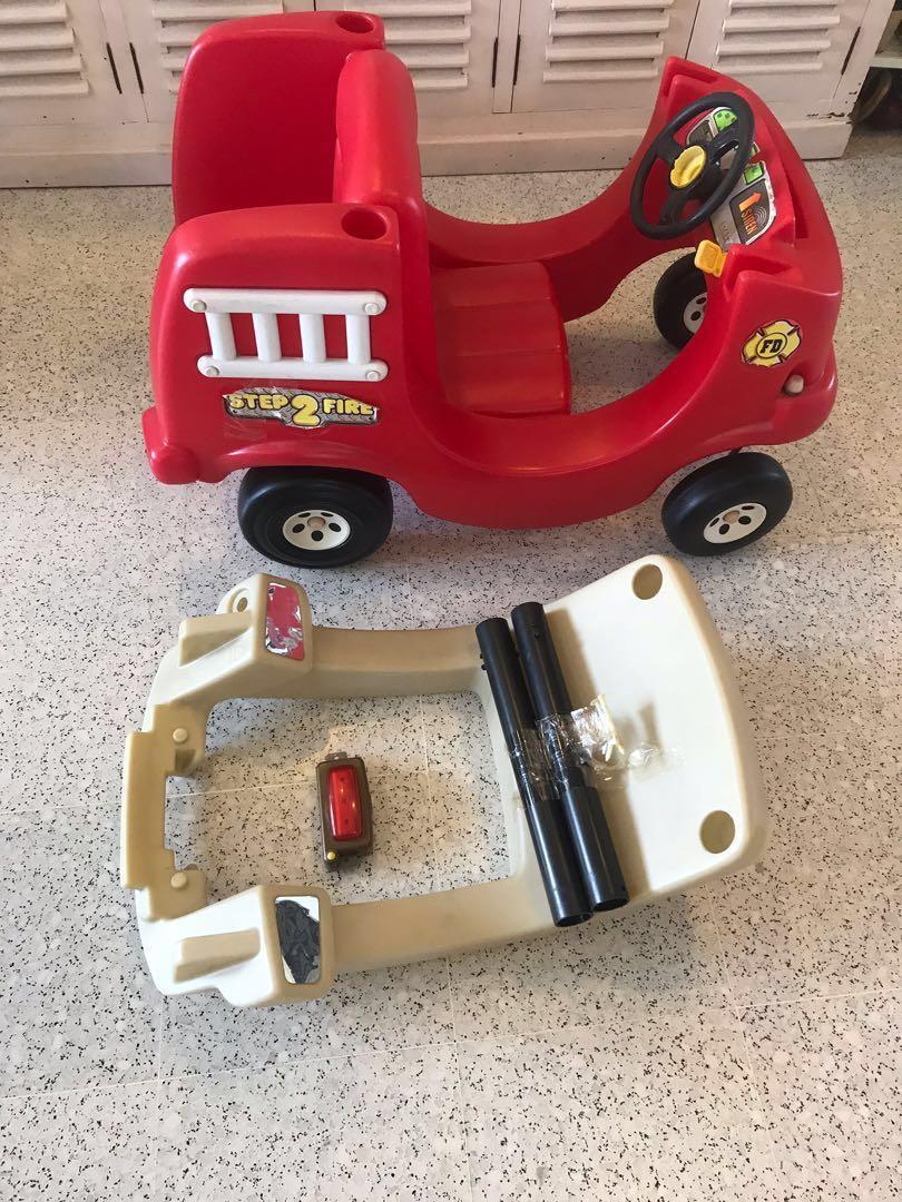 Step2 Fire Engine for 2, Hobbies & Toys, Toys & Games on Carousell