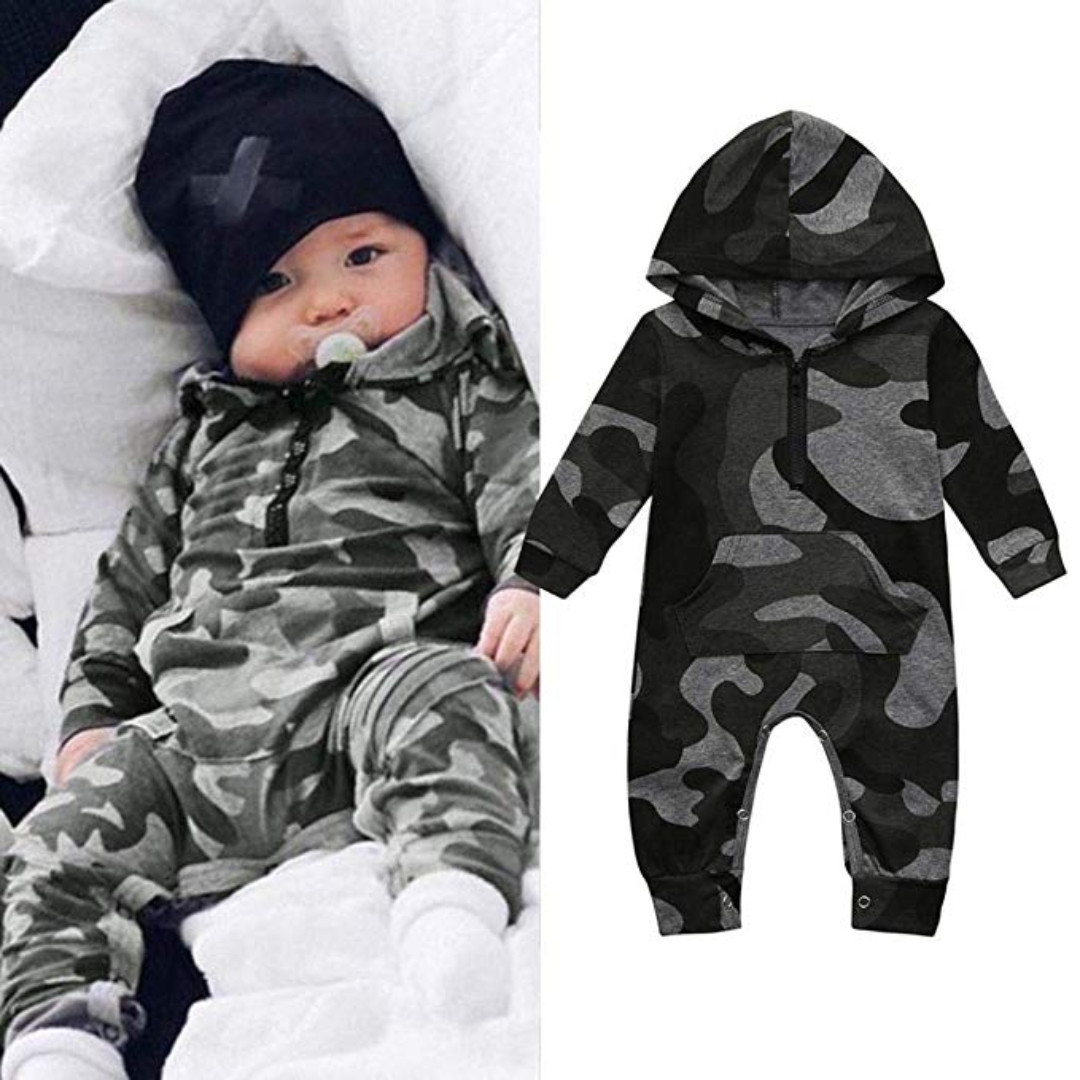 kids camo jumper