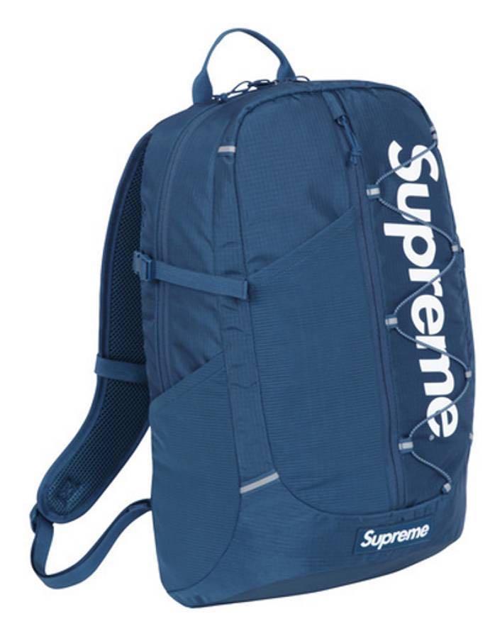 Supreme SS17 42th Backpack Teal Navy Blue Men s Fashion Tops Sets Shirts on Carousell