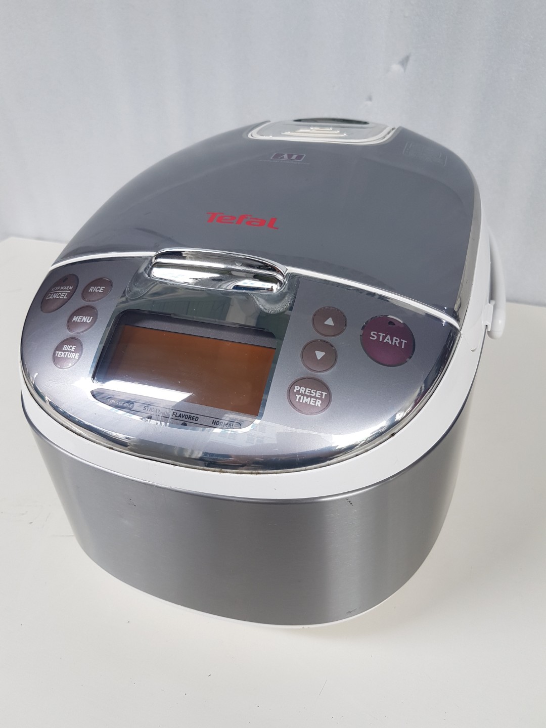 TEFAL RK704E FUZZY LOGIC RICE COOKER (1.5L), TV & Home Appliances