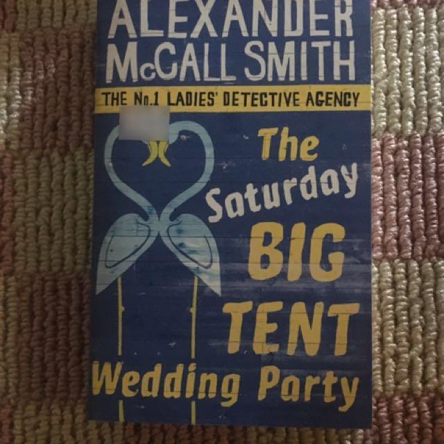 The Saturday Big Tent Wedding Party Books Stationery Books On Carousell