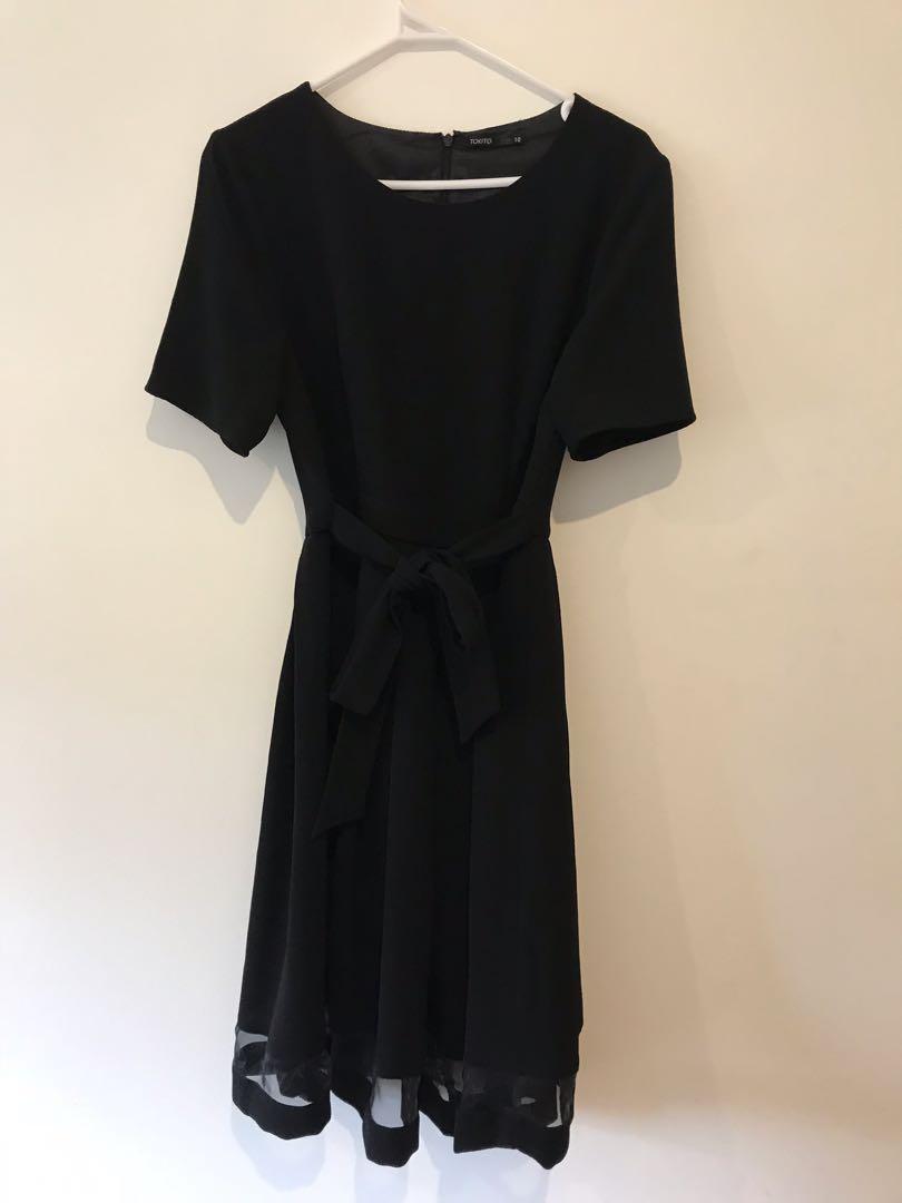 tokito black dress