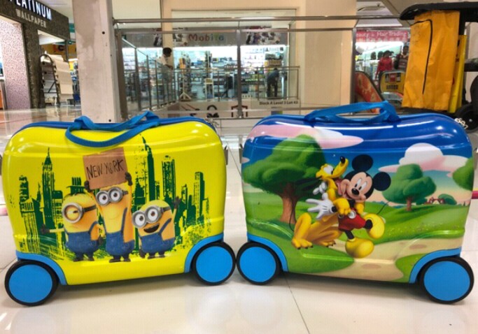 Trunki luggage bag spiderman car minion mickey Babies Kids