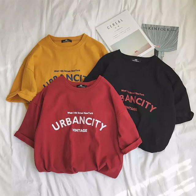 Ulzzang Urban City Shirt Women S Fashion Clothes Tops On Carousell