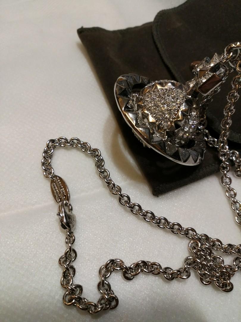 Vivienne Westwood Mayfair 3D ORB Large Pendant Necklace 頸鏈, 名牌