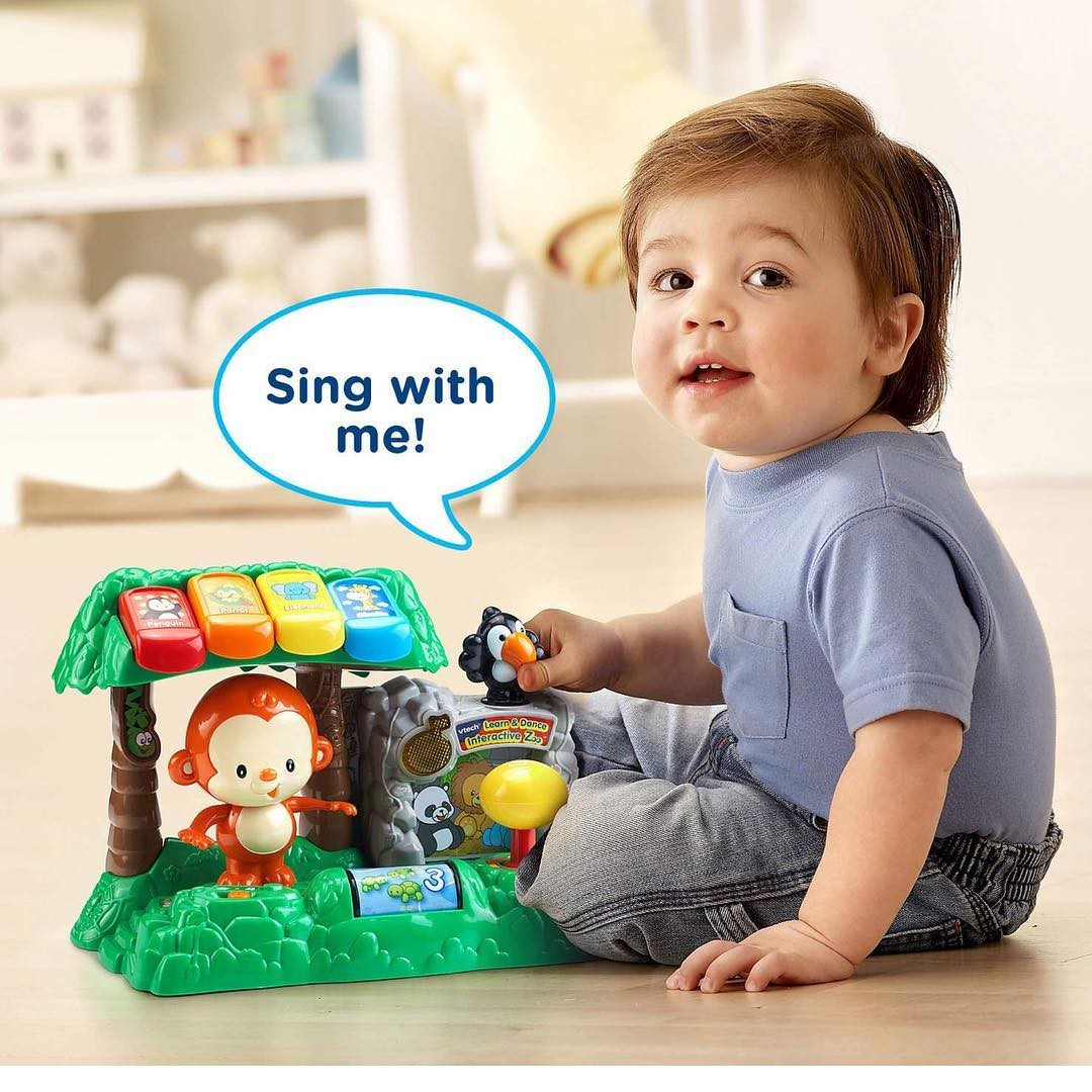 Vtech Learn n dance interactive zoo, Bayi & Anak, Mainan & Baby Walker