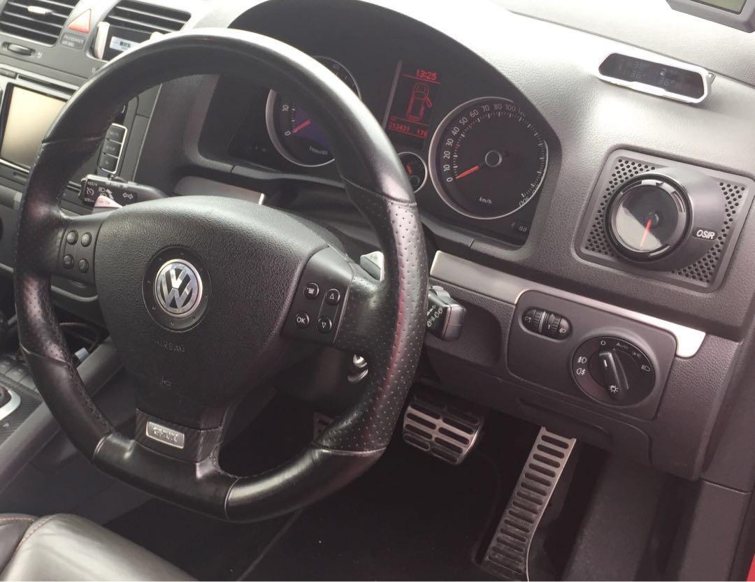 VW Golf Gti mk5 Osir Mono pod with Defi race boost gauge, Car