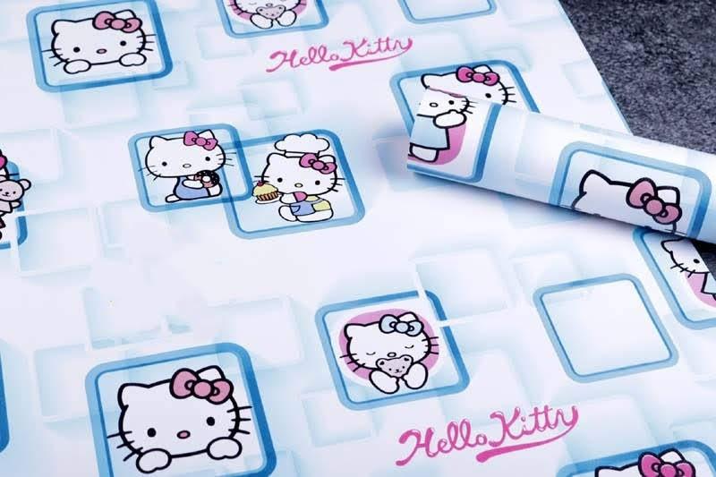 27 Wallpaper Dinding Hello Kitty Biru  Joen Wallpaper 