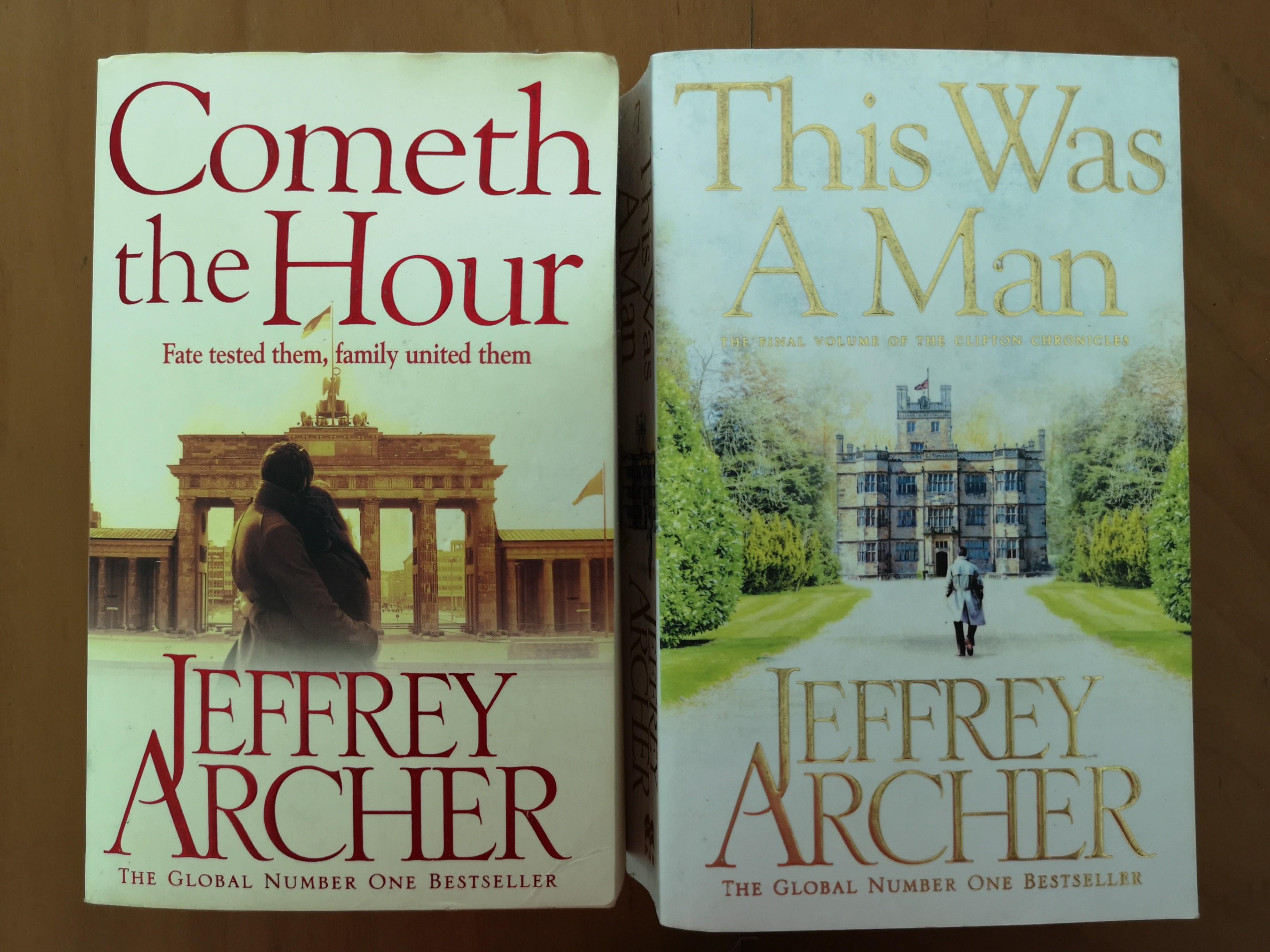 2 Volumes In The Jeffery Archer S Best Selling Novel The Clifton