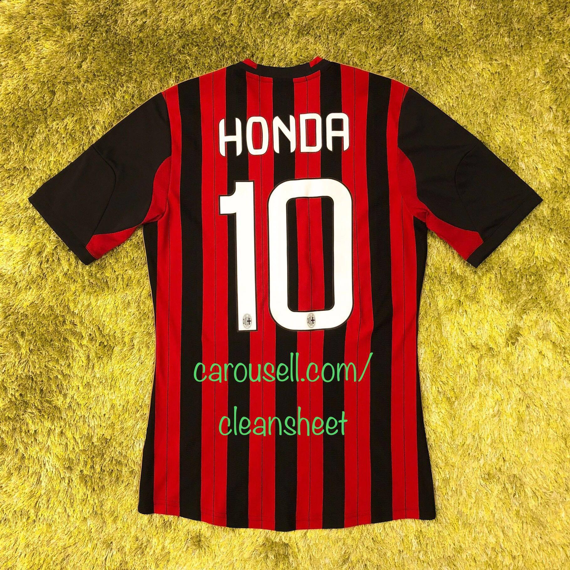 2014-15 AC Milan Third S/S No.10 Honda SERIE A ACM 本田圭佑 | eBay