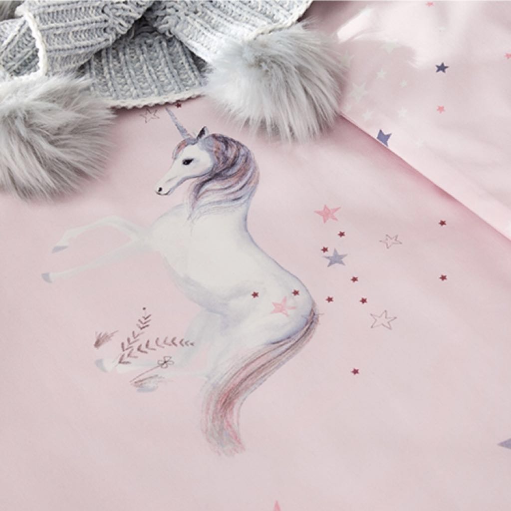 adairs unicorn quilt cover