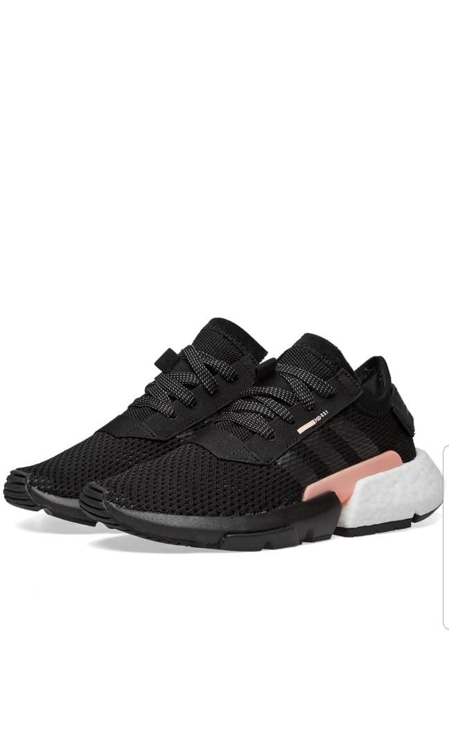 adidas pod black and pink cheap online