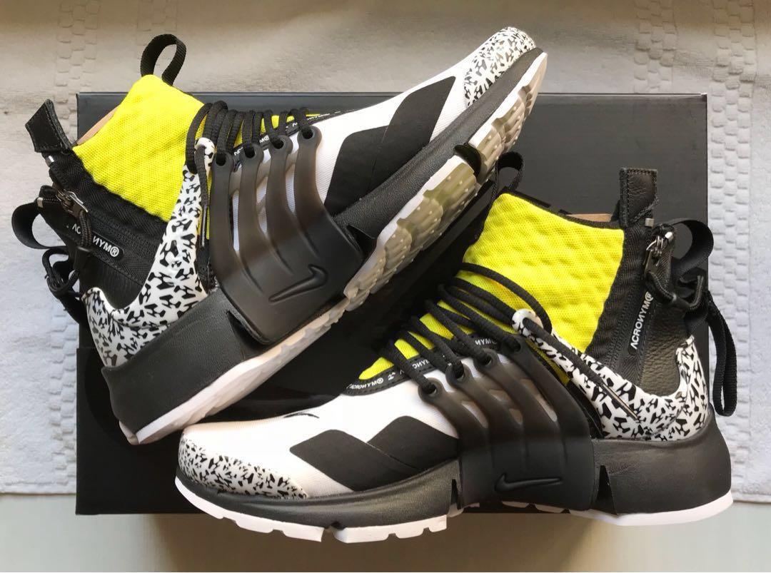 Air presto mid acronym dynamic yellow deals