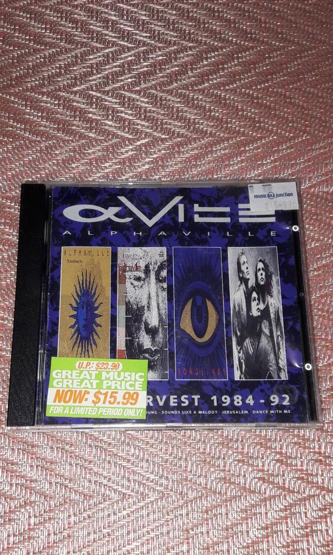 Alphaville First Harvest 1984 92 Cd Alphaville First Harvest 1984 92 1992 Cd Music Media Cds