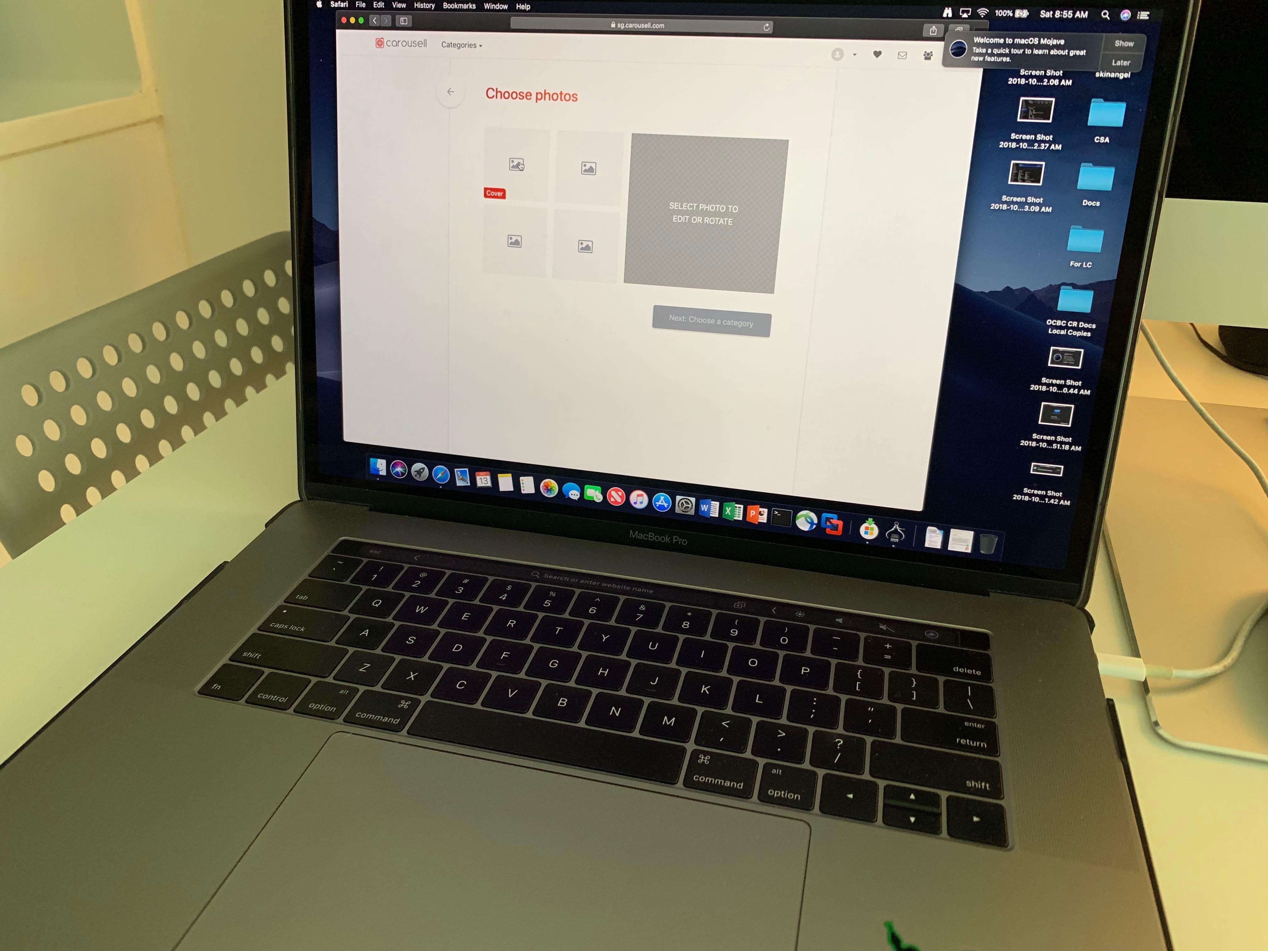 Apple Macbook Pro 15 With Touchbar Like New Rarely Used Electronics Computers Laptops On Carousell