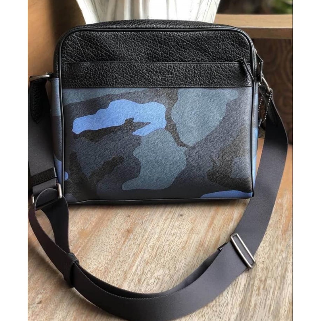 coach charles camera bag