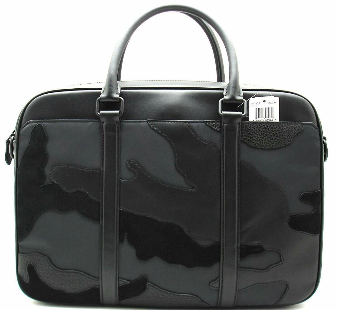 coach perry slim briefcase