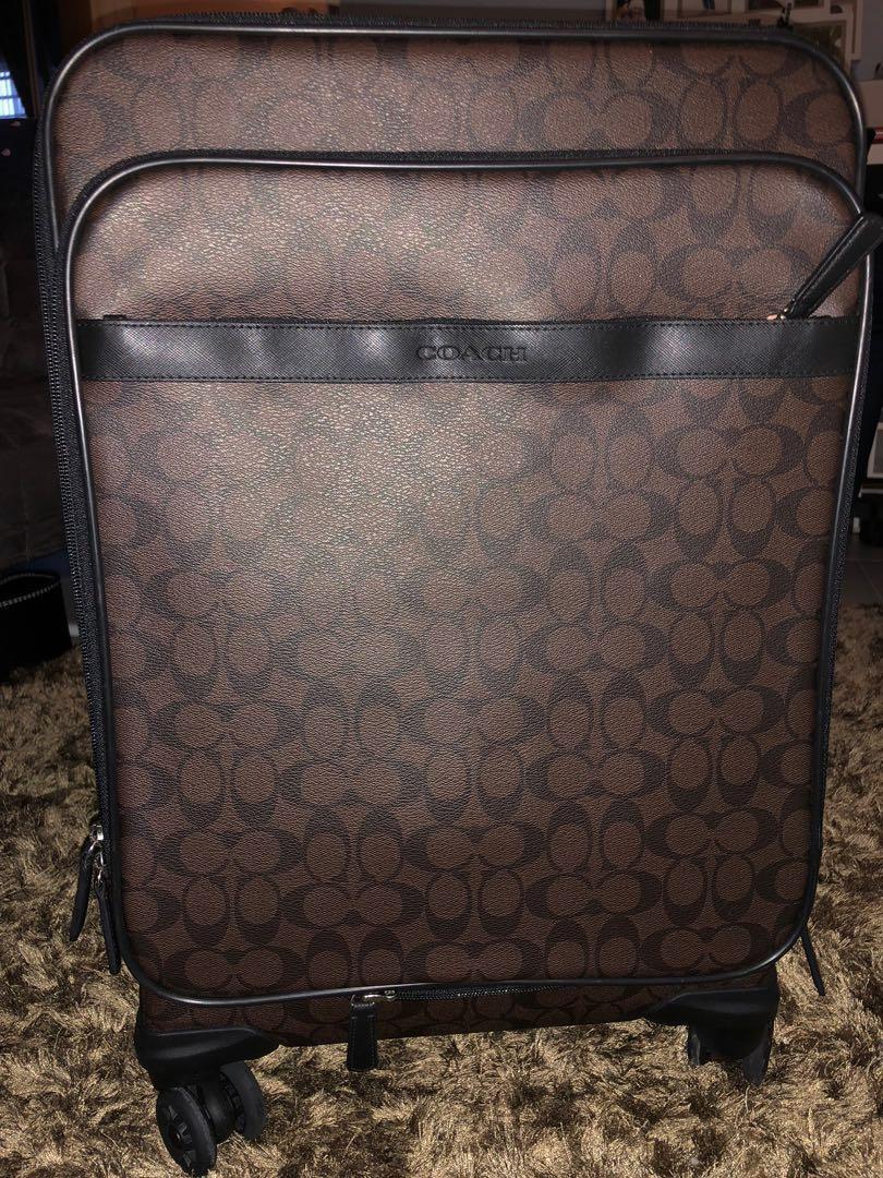 Coach luggage hot sale