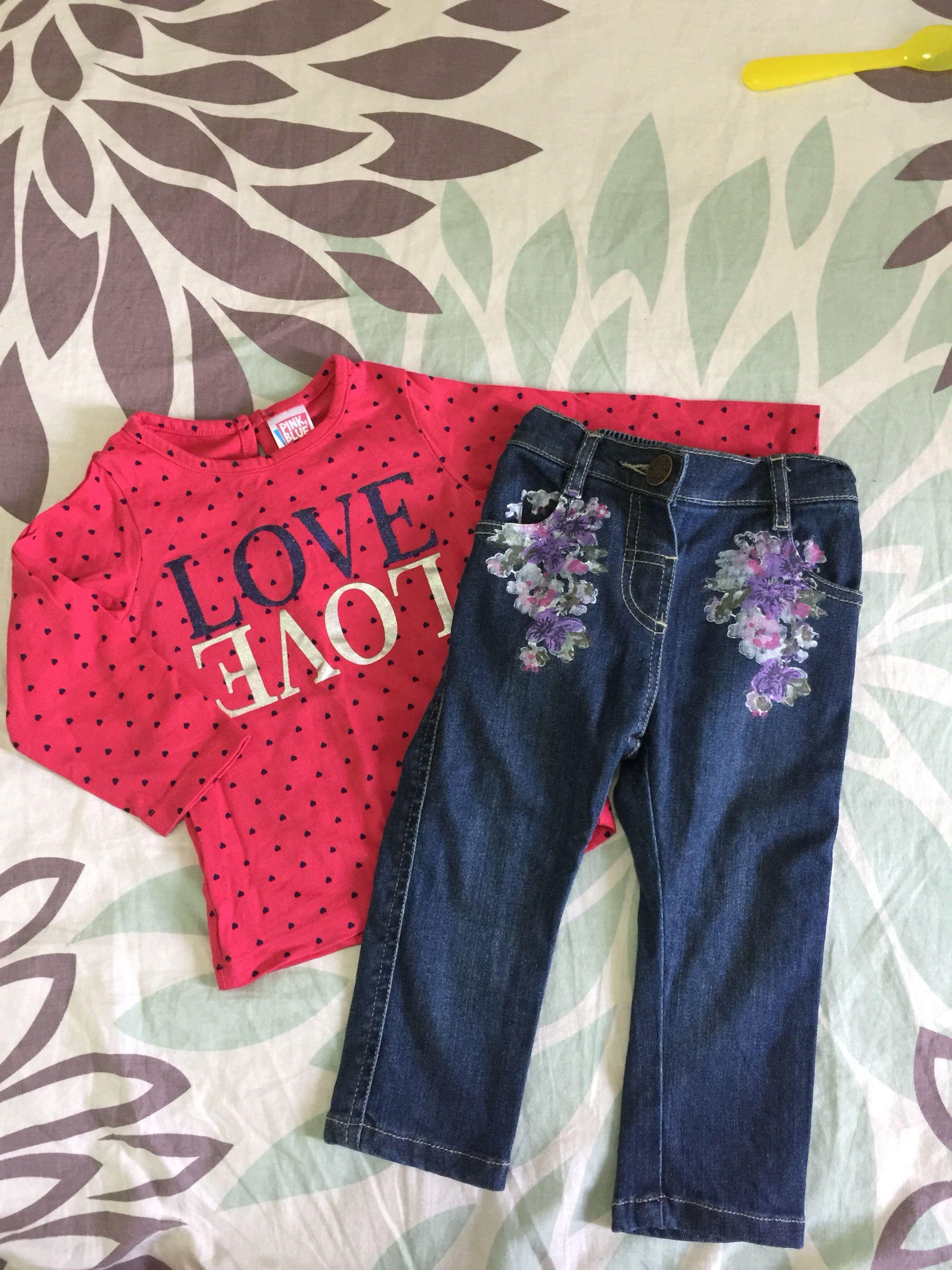 baby girl jeans 12 18 months