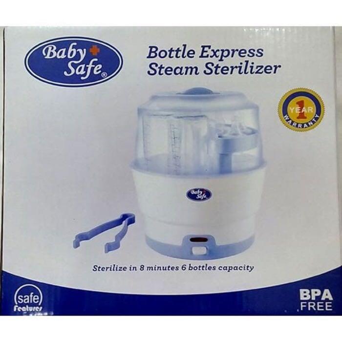 Bottle express steam hotsell sterilizer