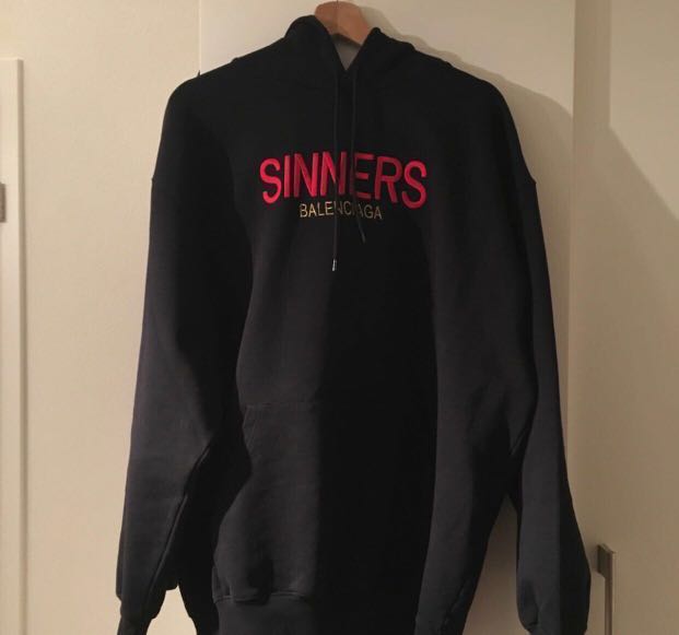 balenciaga sinners hoodie replica