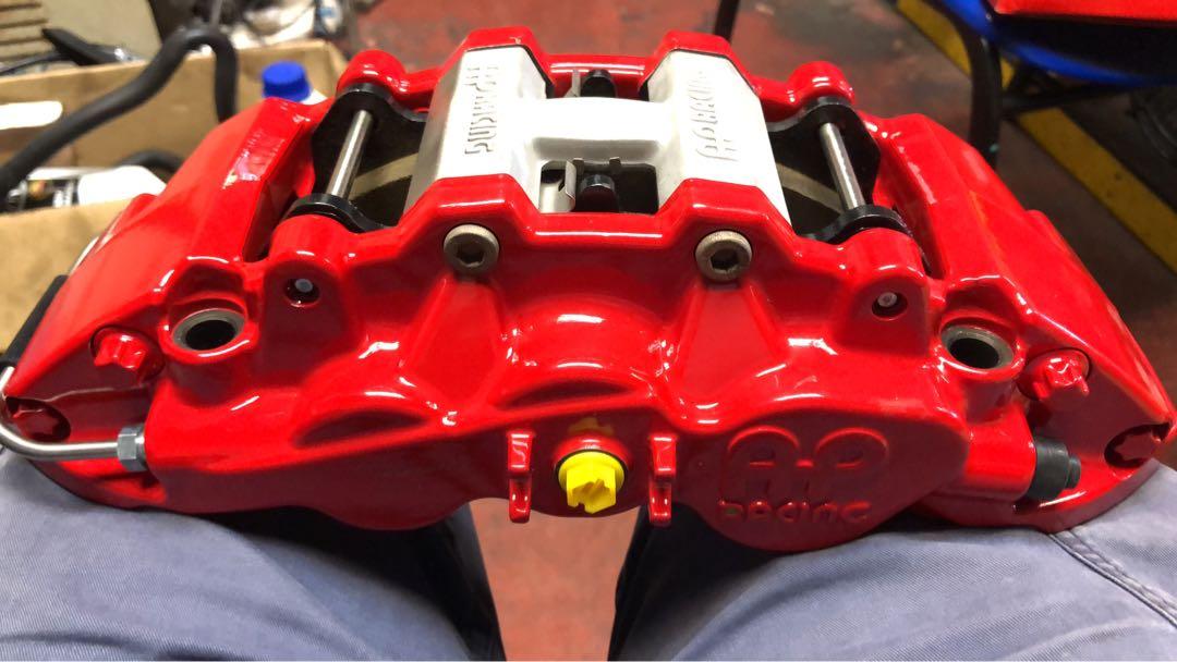 BMW F10 Front AP racing brake system. (Recon), Car Accessories, Accessories on Carousell