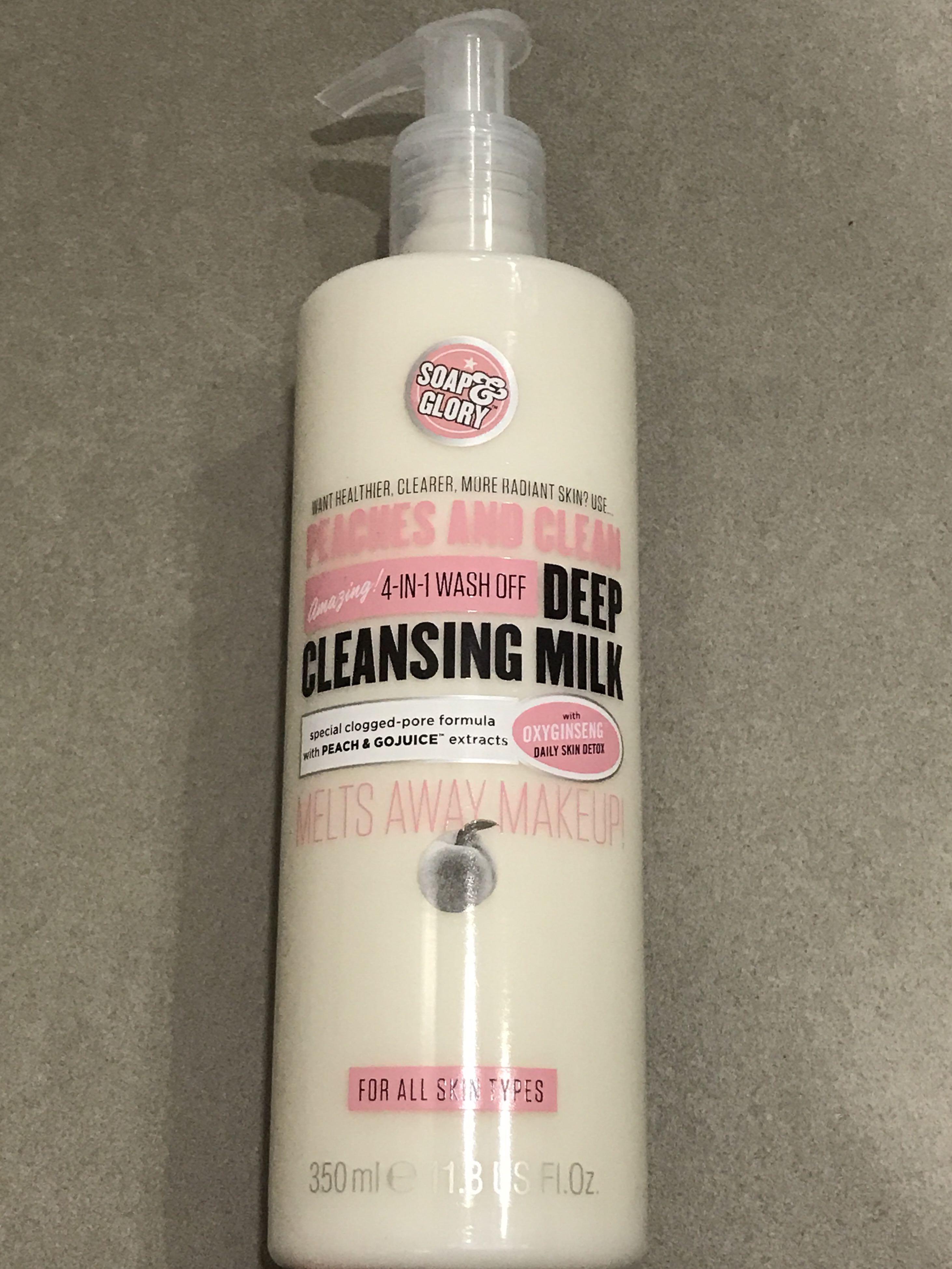 soap and glory deep cleansing